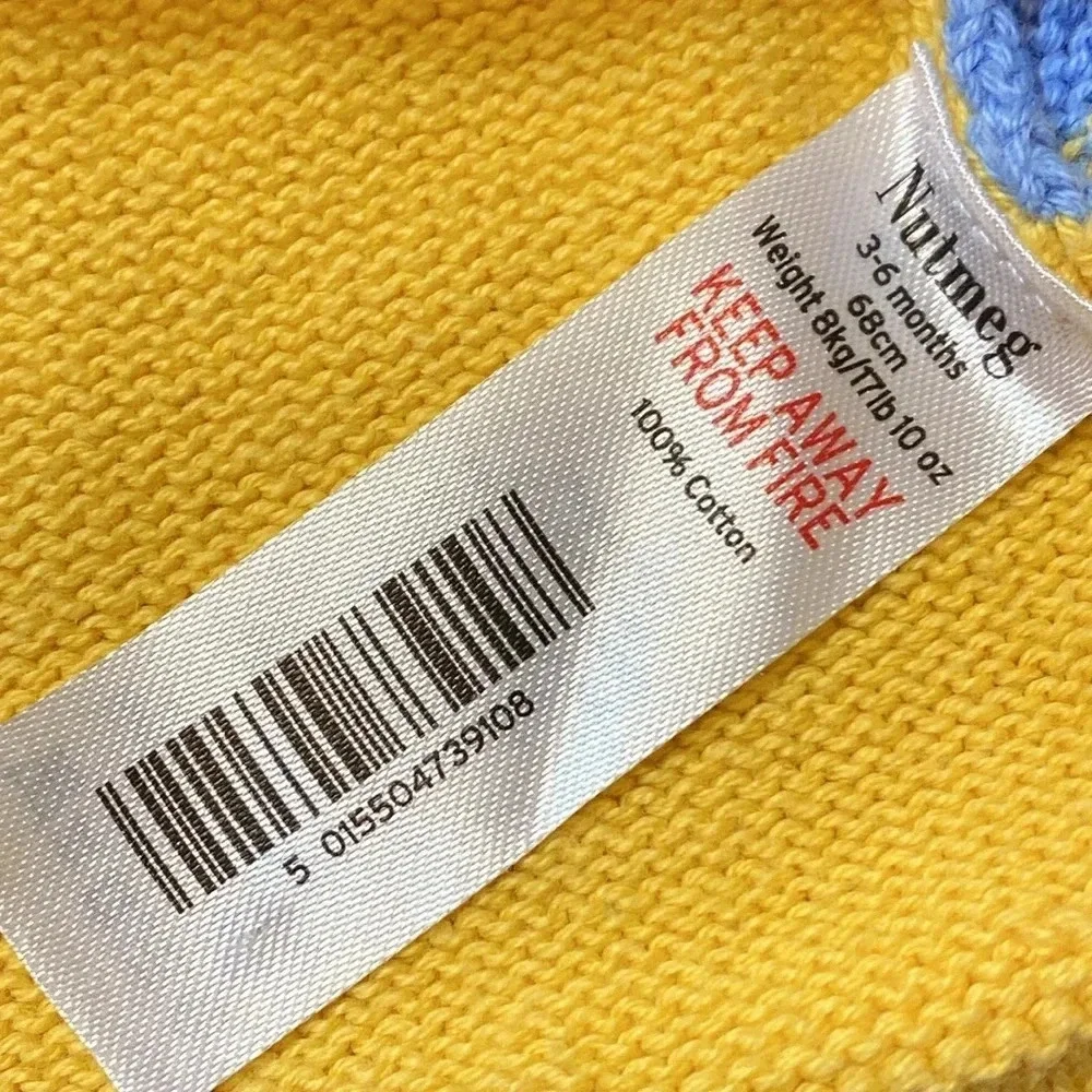 Nutmeg (UK) Knit Color Block Striped Jumper Dress